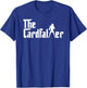 The Cardfather Funny Football Card Collector - -Adults/Kids - Black - Small - Short Sleeve - - Modern - Fun - Football - Baseball T-Shirt - T-Shirt | Royal