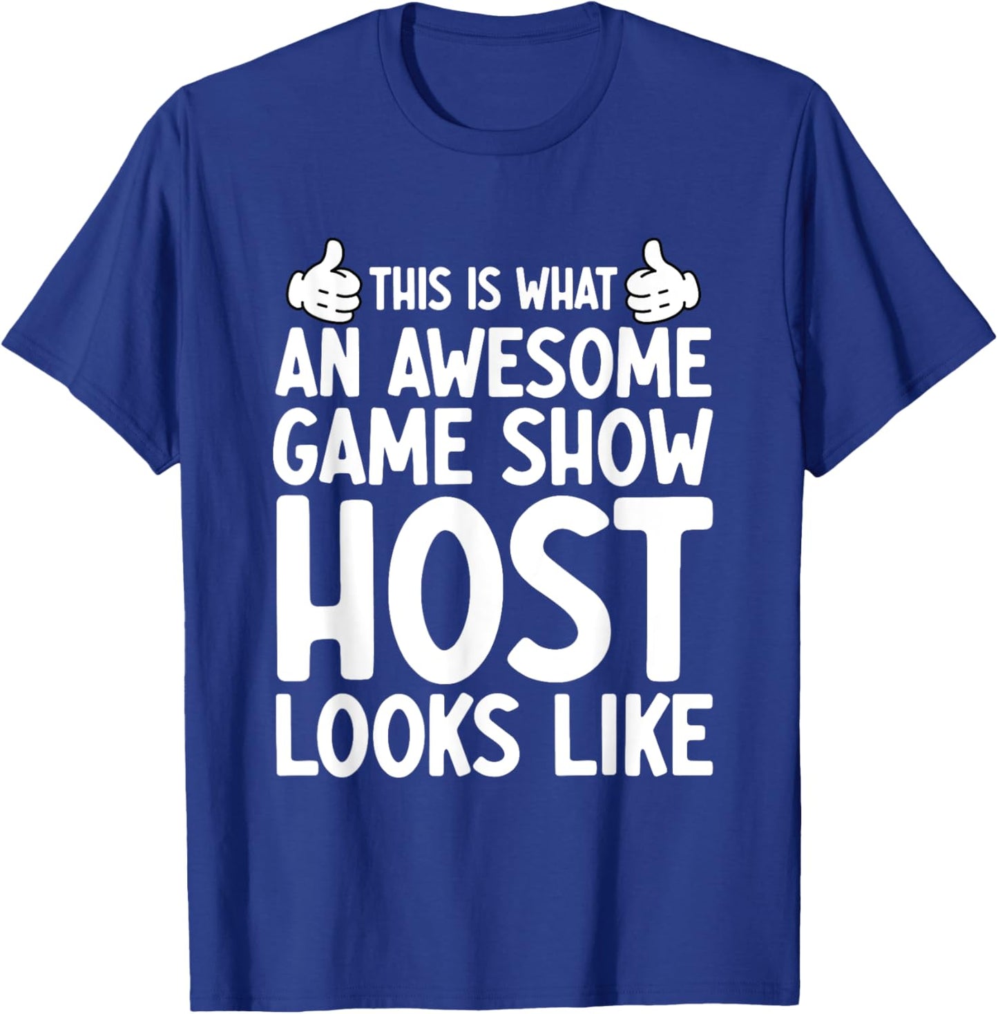 Board Game Lover Trivia Game Night Funny Game Show Host T-Shirt - T-Shirt | Royal