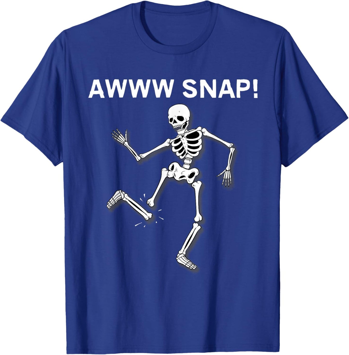 Funny Broken Leg Art Women Kids Foot Ankle Surgery T-Shirt - T-Shirt | Royal