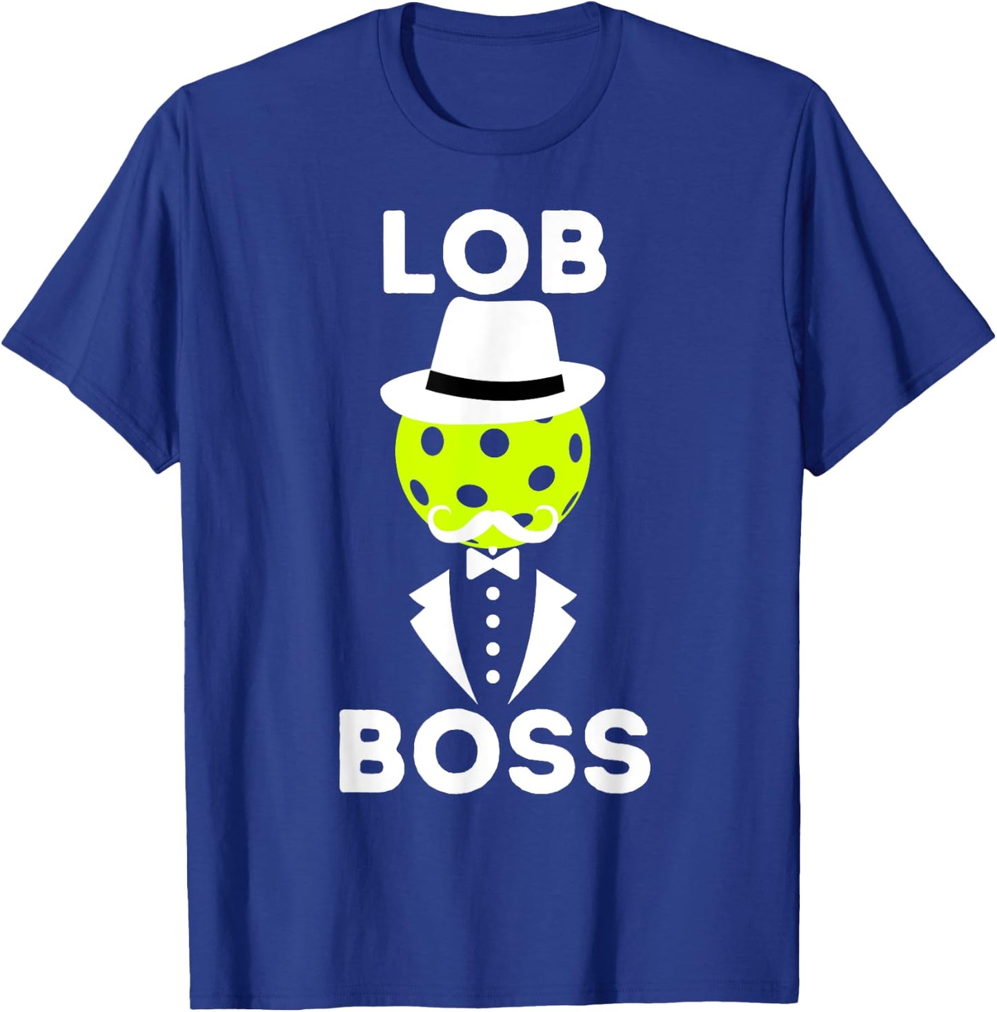 Funny Pickleball Retirement Lob Boss for Pickleball Lover T-Shirt - T-Shirt | Royal