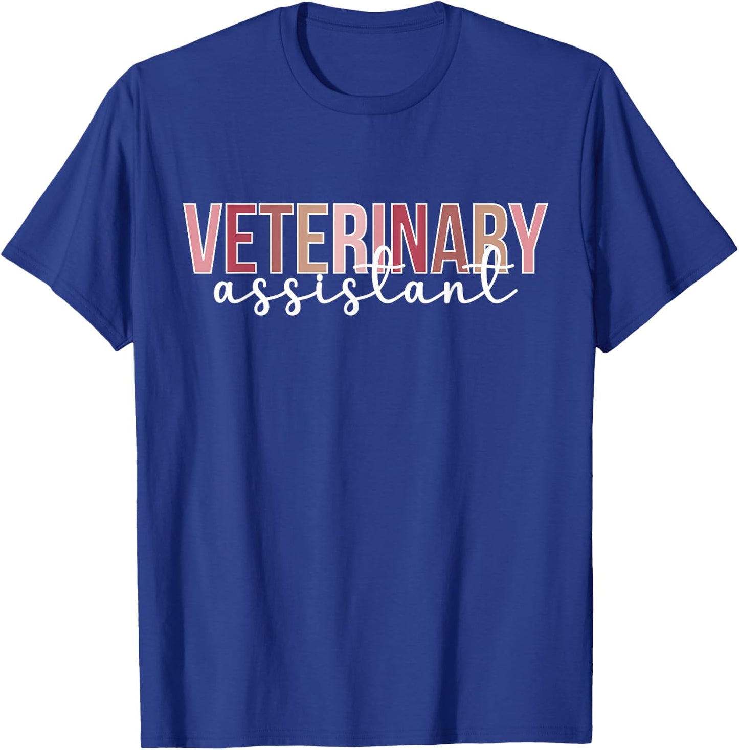 Veterinary Assistant Cute Vet Assistant T-Shirt - T-Shirt | Royal