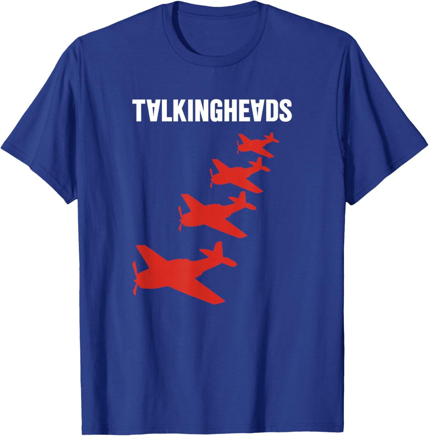 Talking Heads Four Planes T-Shirt - T-Shirt | Royal