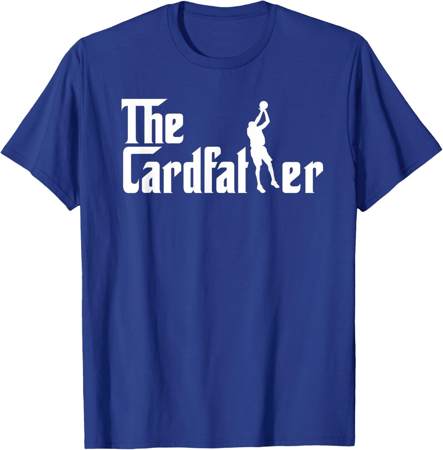 The Cardfather Funny Basketball Card Collector Trading Cards T-Shirt - T-Shirt | Royal