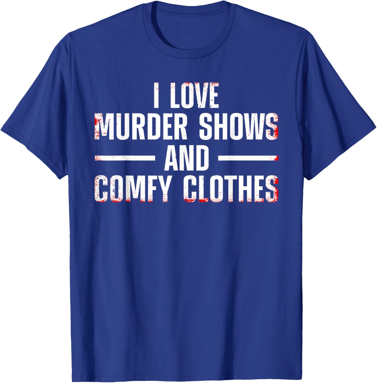 Funny Murder Show Art Women Morbid Spy Investigator T-Shirt - T-Shirt | Royal