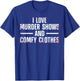 Funny Murder Show Art Women Morbid Spy Investigator T-Shirt - T-Shirt | Royal