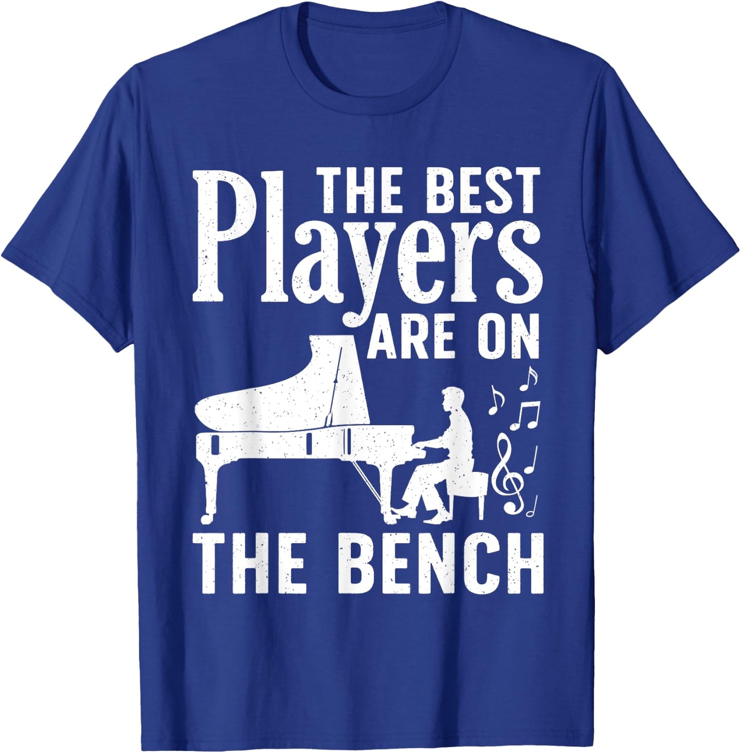 Funny Piano Player Women Music Lovers Piano Teacher T-Shirt - T-Shirt | Royal