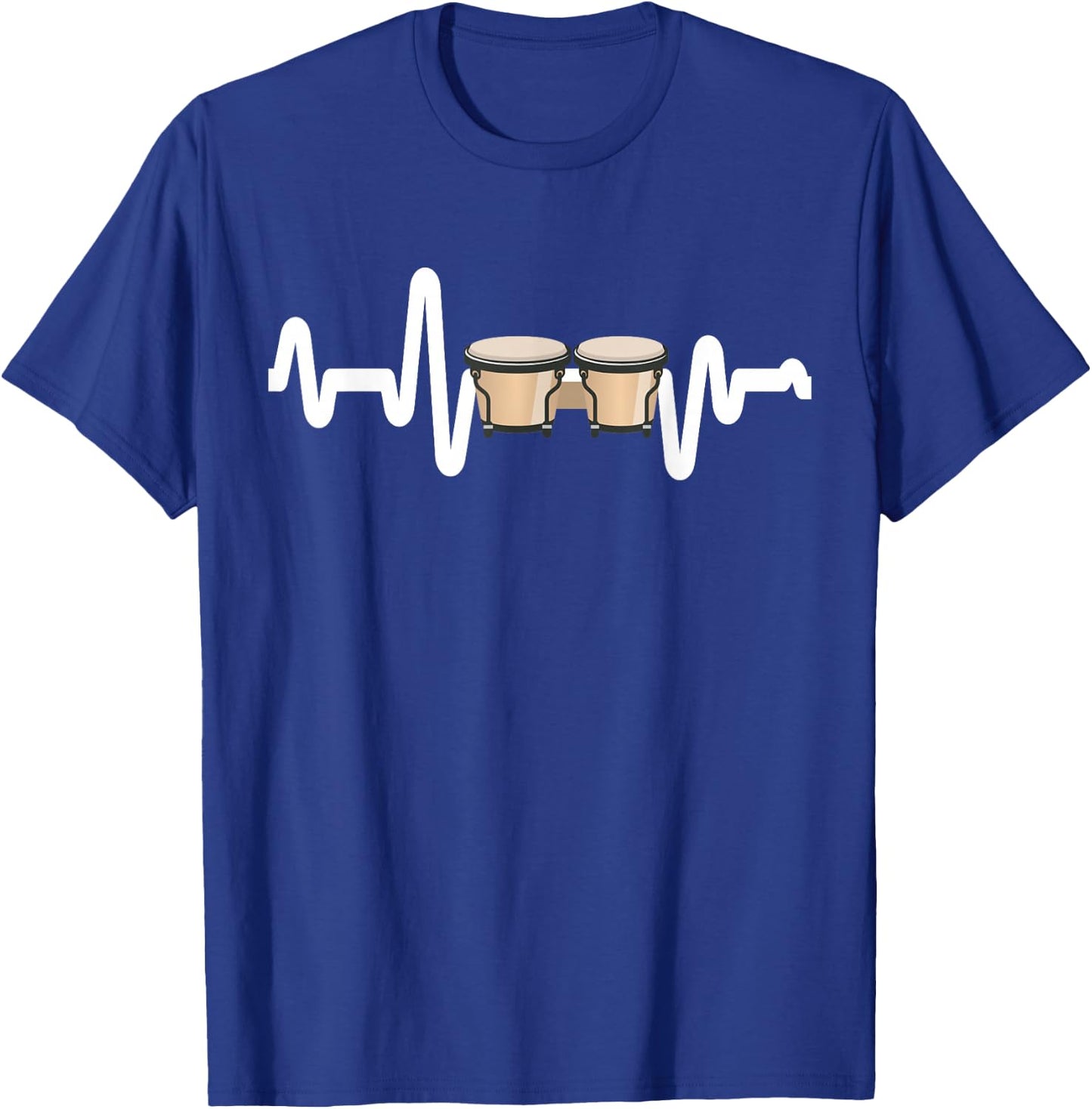 Bongo Hearbeat T-Shirt - T-Shirt | Royal