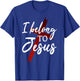 Christian God Faith I belong to jesus T-Shirt - T-Shirt | Royal
