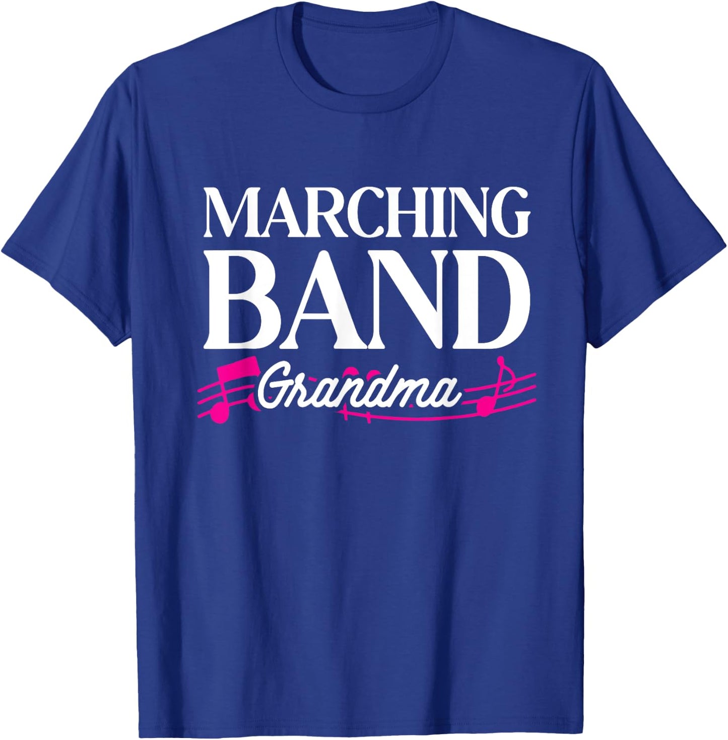 Marching Band Grandma Grandmother Band Member Women T-Shirt - T-Shirt | Royal