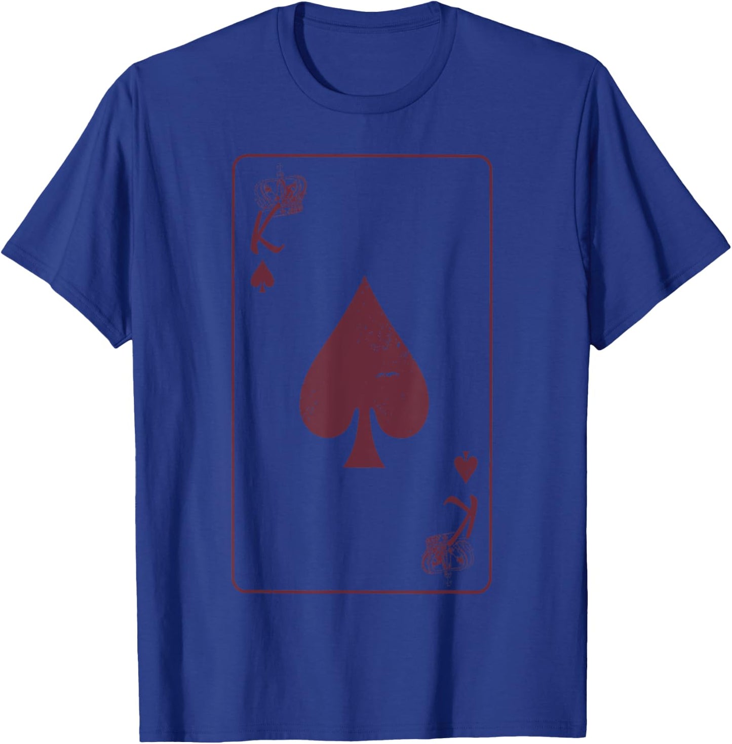 King of Hearts Poker, King of Hearts Valentine's Day T-Shirt - T-Shirt | Royal