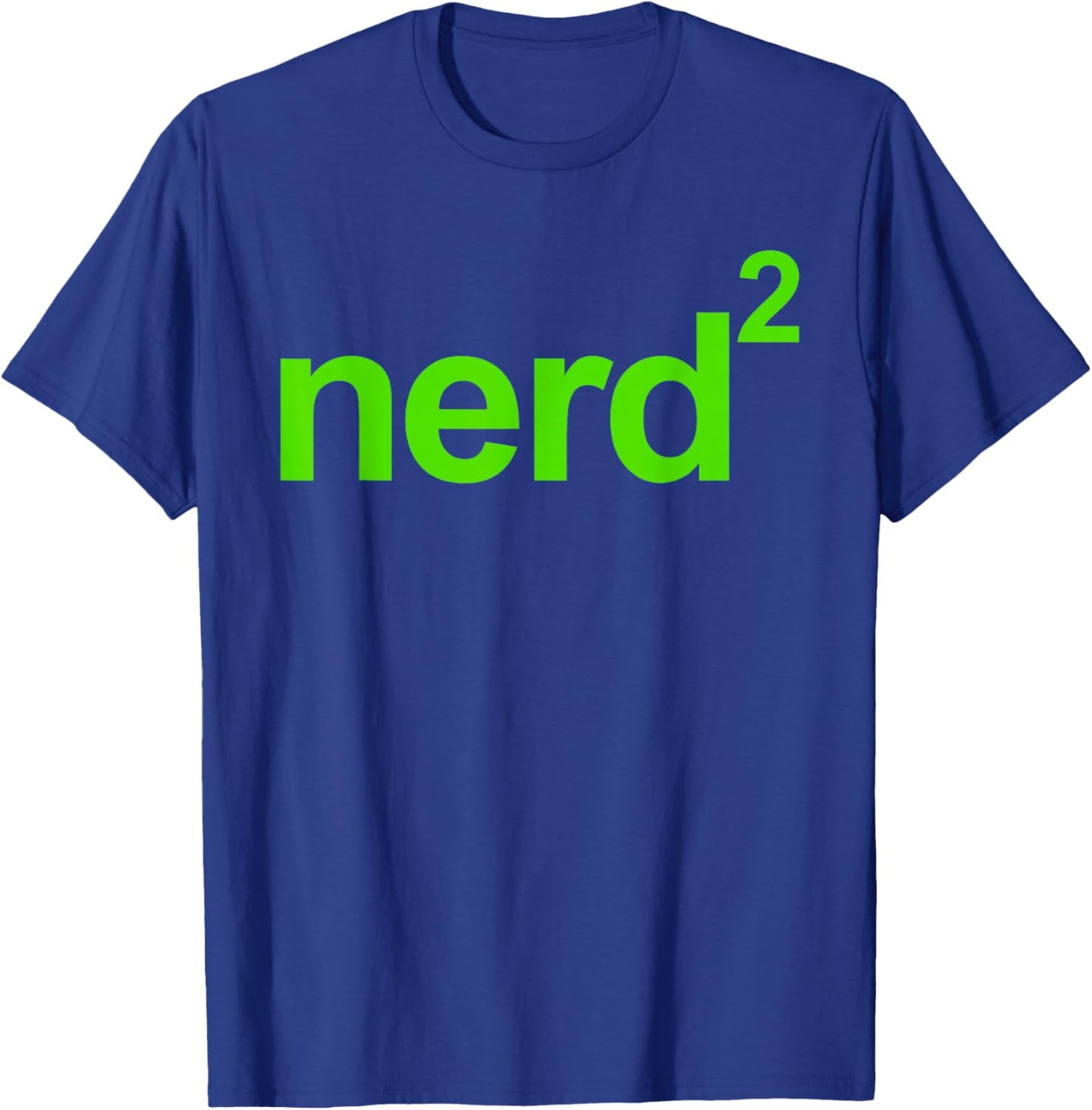 Nerd Squared - Technology Computer Programmer AI Smart T-Shirt - T-Shirt | Royal