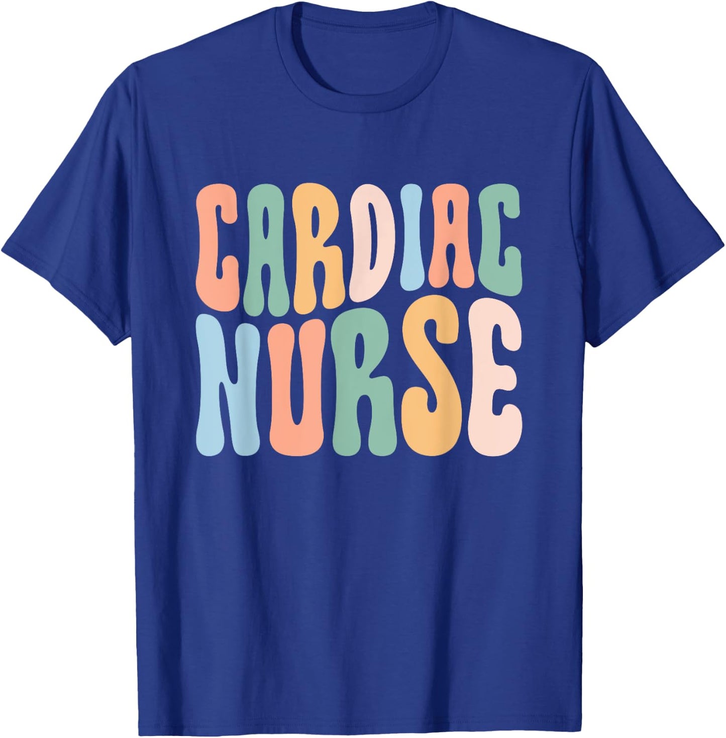 Cardiac Nurse Cardiovascular Nurse , Women's Nurse Themed, Black, Small, Short Sleeve, Classic Fit, -Adults T-Shirt - T-Shirt | Royal