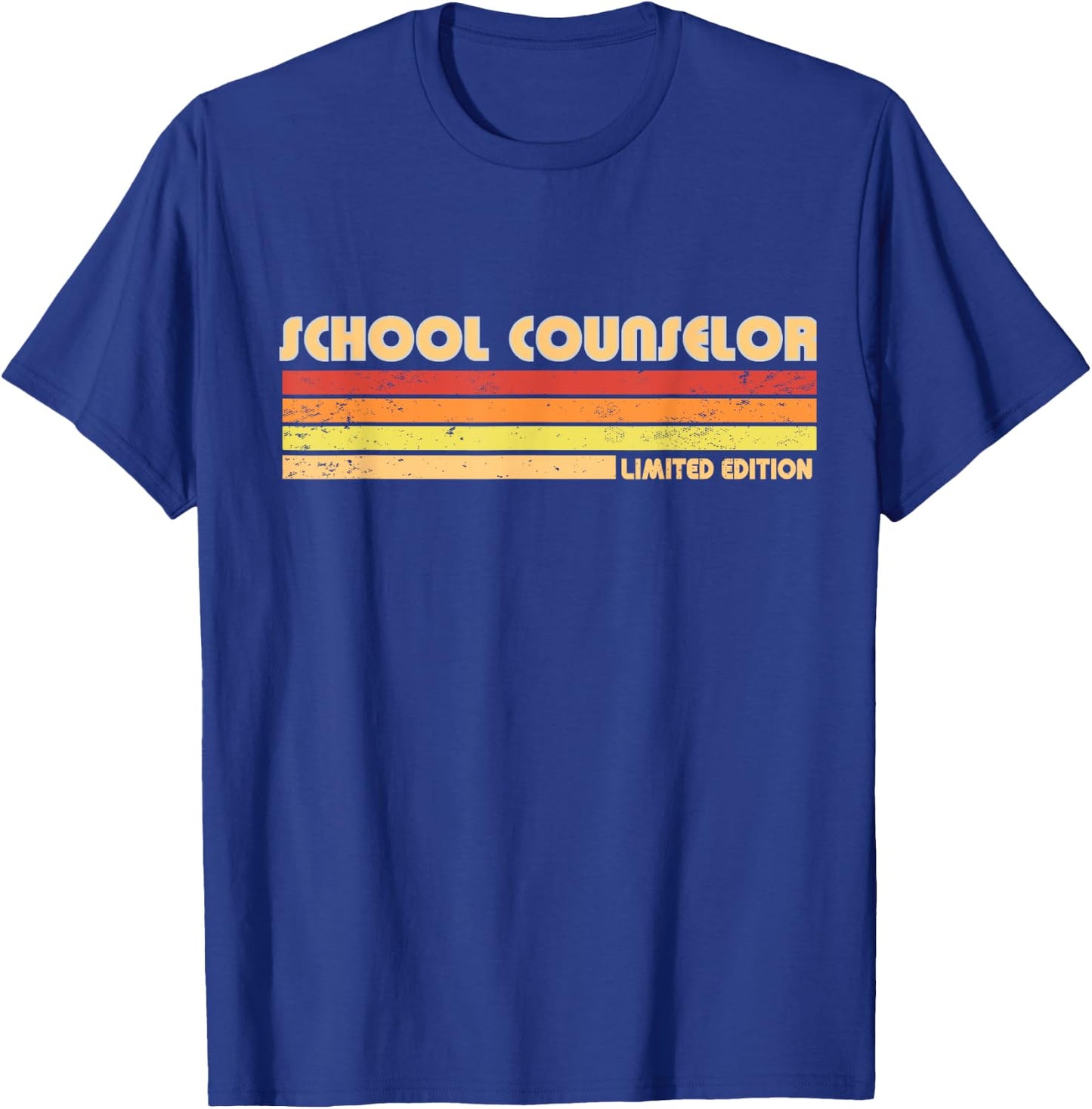 SCHOOL COUNSELOR Funny Personalized Profession Birthday Idea T-Shirt - T-Shirt | Royal