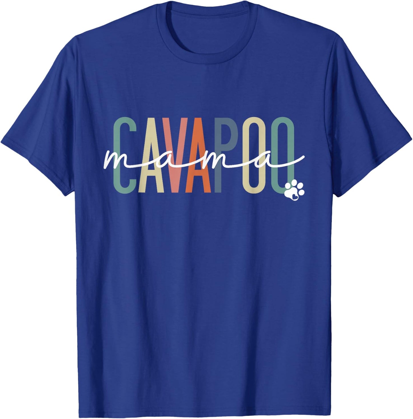 Cavapoo Mama Cavadoodle Dog Mom Mother's Day T-Shirt - T-Shirt | Royal