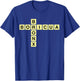 Bronx Boricua Nuyorican NY New York Puerto Rican Puzzle T-Shirt - T-Shirt | Royal