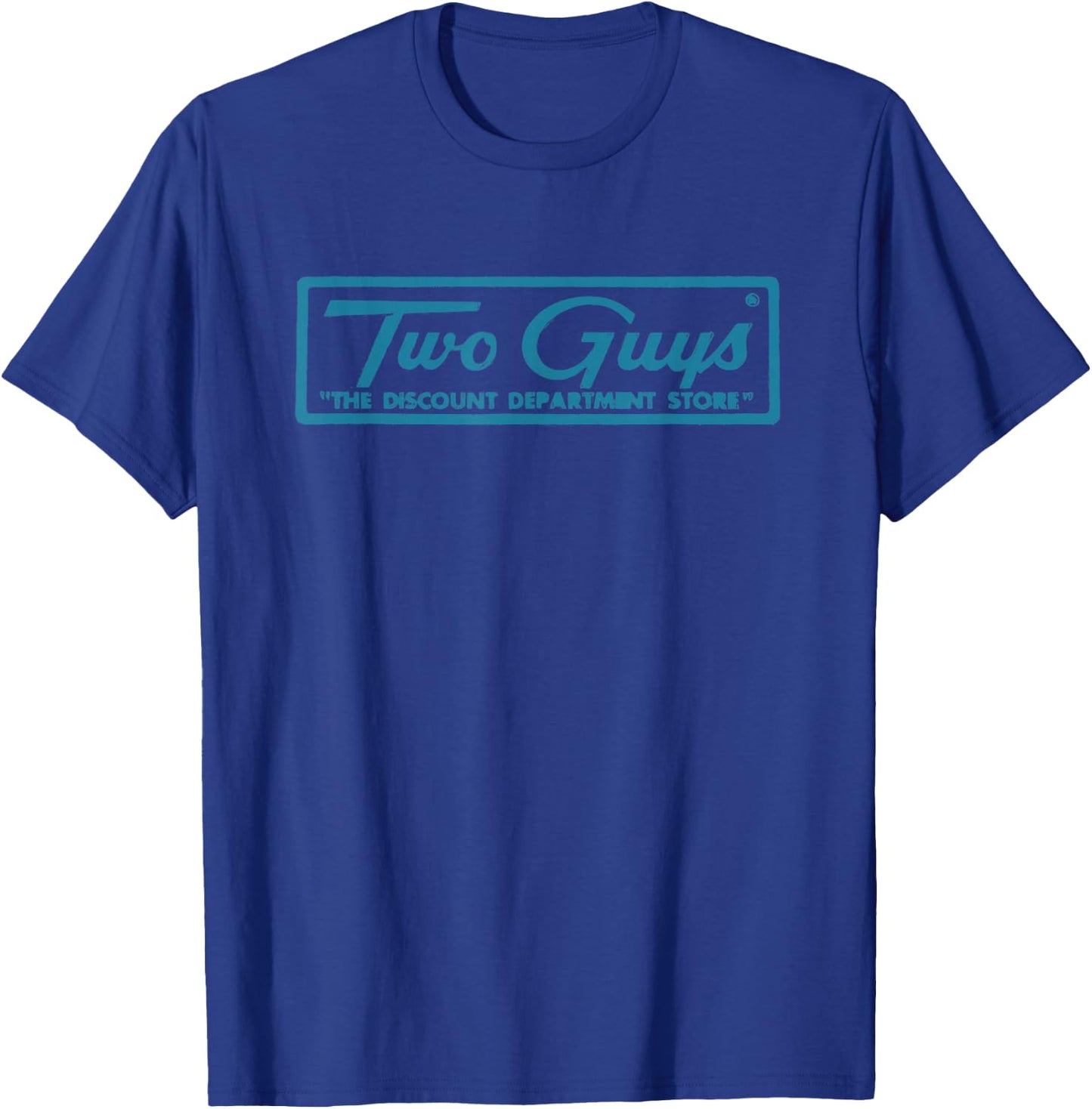 Two Guys Store Retro Vintage T-Shirt - T-Shirt | Royal