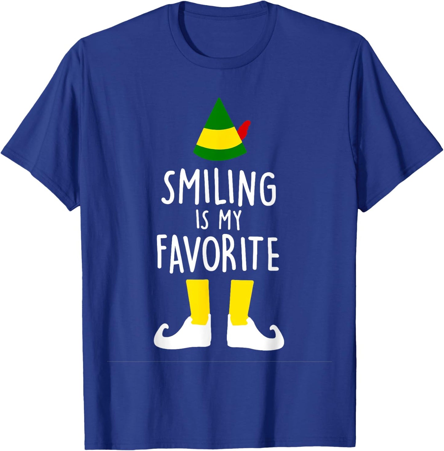 Smiling Is My Favorite T-Shirt - T-Shirt | Royal