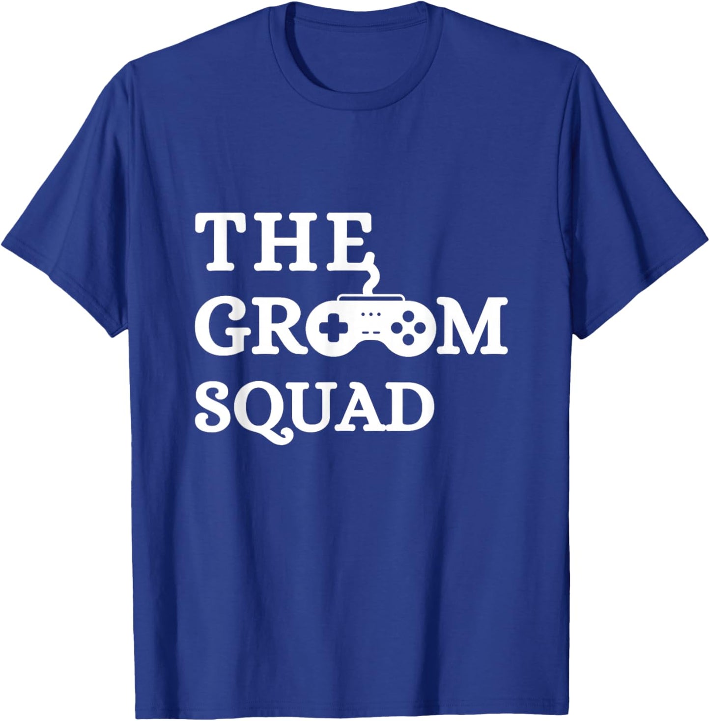 Groom Squad Wedding Bachelor Party Groomsmen Game Party T-Shirt - T-Shirt | Royal