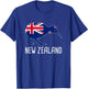 Kiwi Bird New Zealand T-Shirt - T-Shirt | Royal