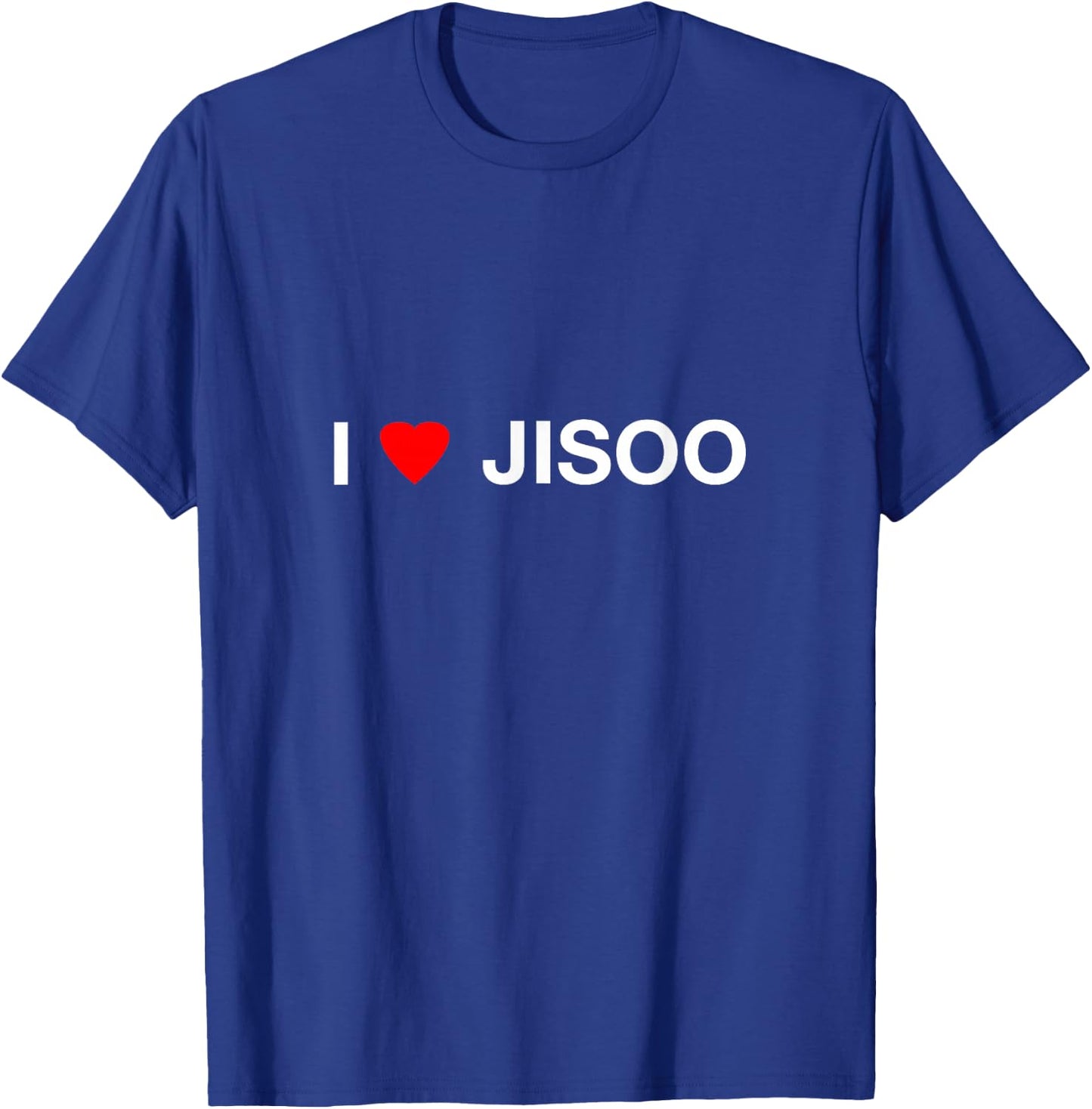 I Heart JISOO T-Shirt - T-Shirt | Royal