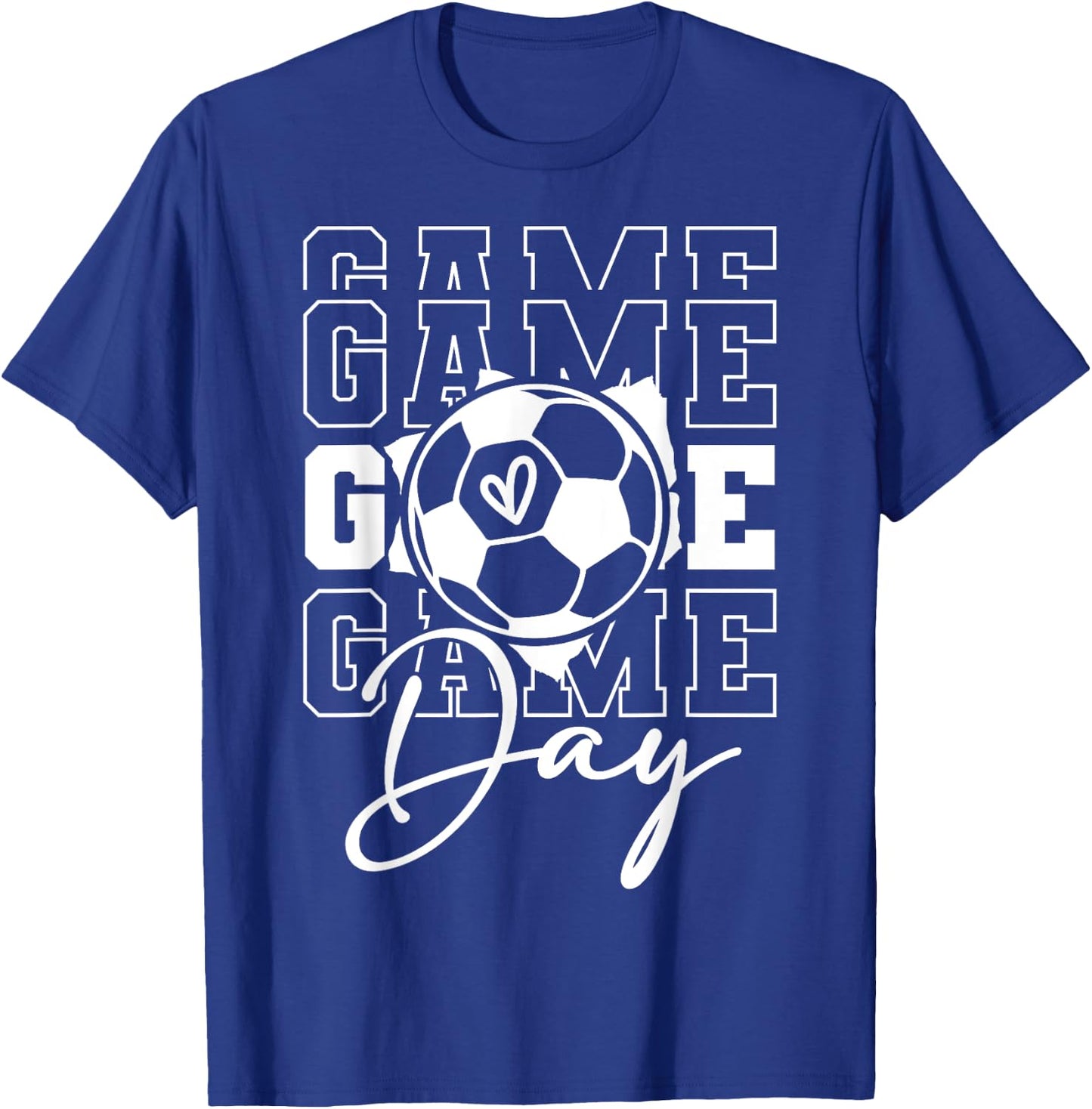 Game Day Soccer T-Shirt - T-Shirt | Royal