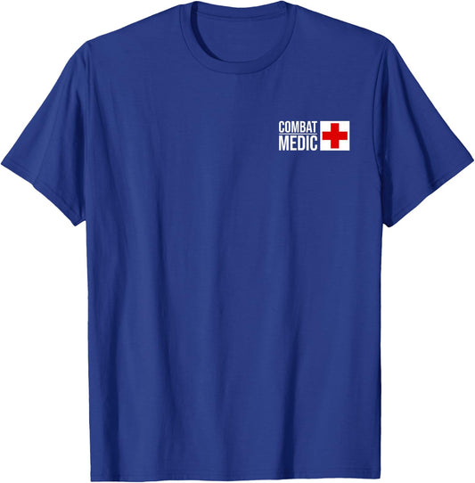 Combat Medic Specialist Army Armed Forces T-Shirt - T-Shirt | Royal