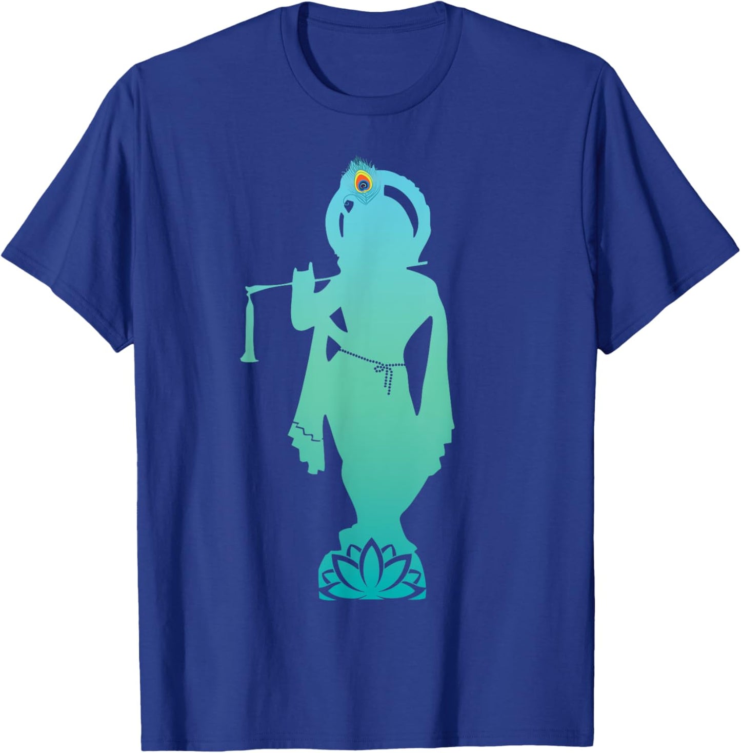 Divine Glory Lord Krishna T-Shirt - T-Shirt | Royal