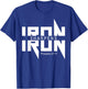 Iron Sharpens Iron Bible Jesus Faith Religious Christian T-Shirt - T-Shirt | Royal