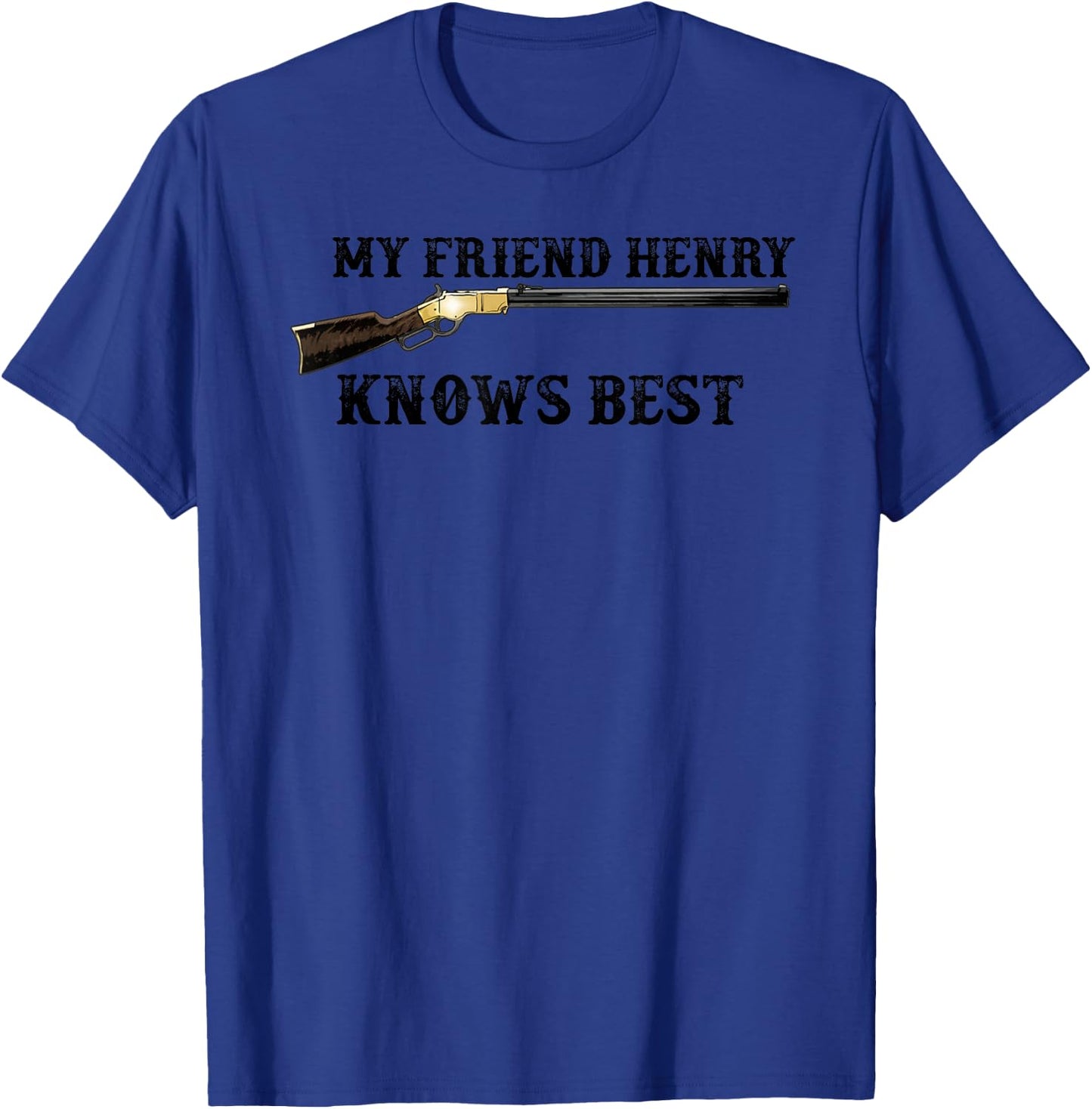 Henry Rifle T-Shirt - T-Shirt | Royal