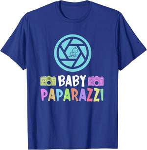 Baby Paparazzi - Newborn Photographer Photographer T-Shirt - T-Shirt | Royal