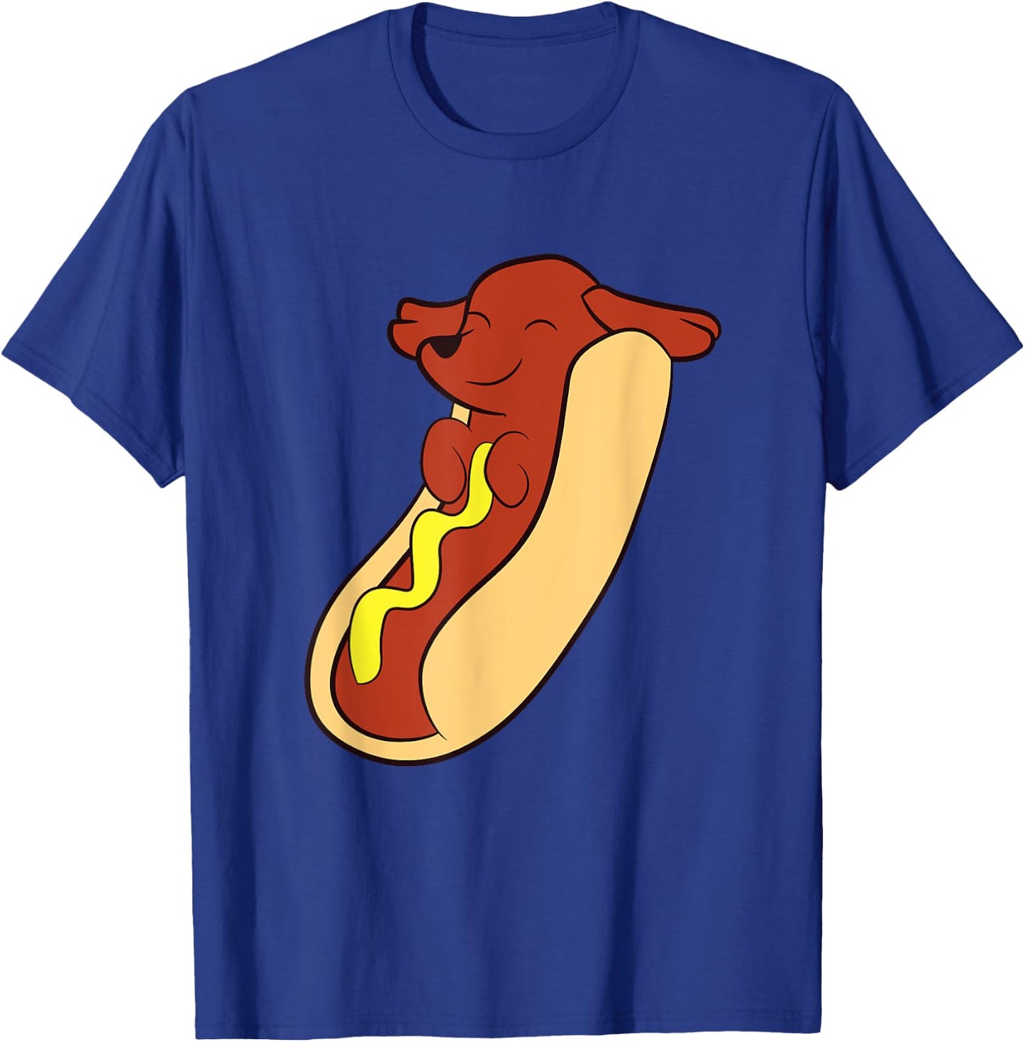 Hotdog Lover Hotdog Dachshund Hot Dog Women Girls Kids T-Shirt - T-Shirt | Royal