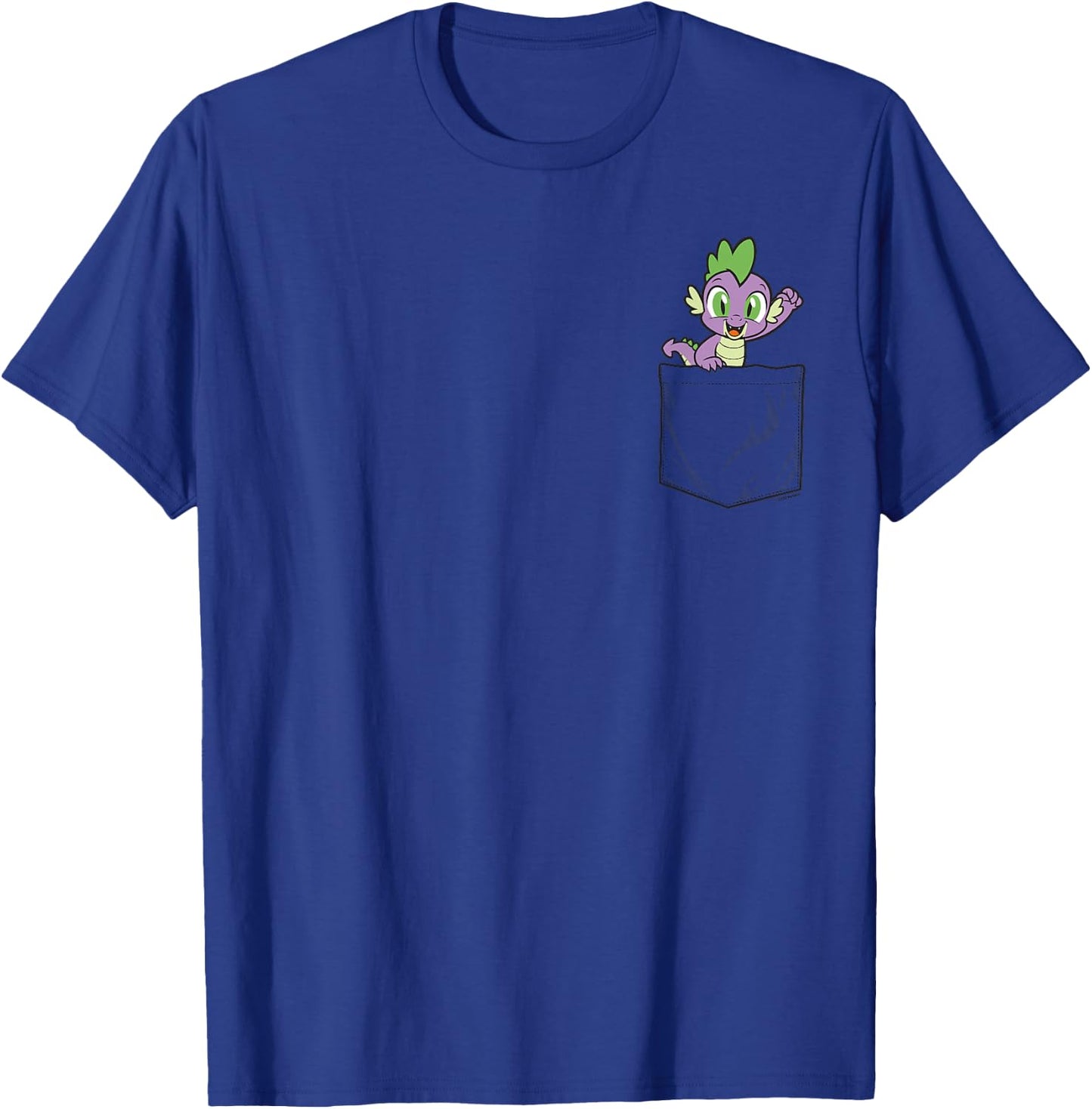 My Little Pony: Friendship is Magic Spike Dragon Pocket T-Shirt - T-Shirt | Royal