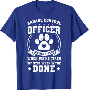 Animal Control Officer T-Shirt - T-Shirt | Royal