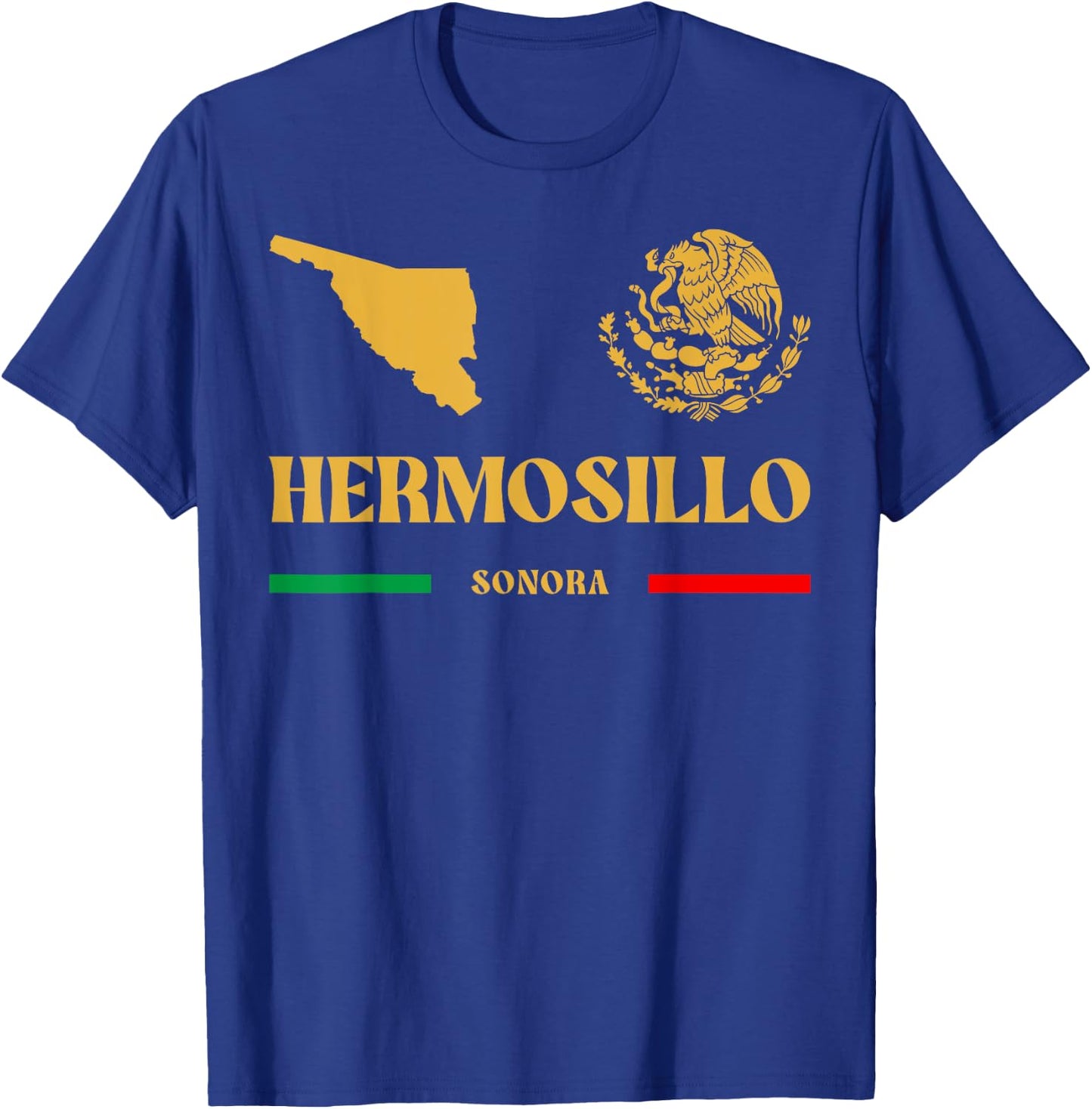 Hermosillo Emblem, Hermosillo Sonora, Hermosillo T-Shirt - T-Shirt | Royal