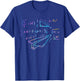 Paper Airplane Pilot Math Teacher Engineer Paper Plane T-Shirt - T-Shirt | Royal