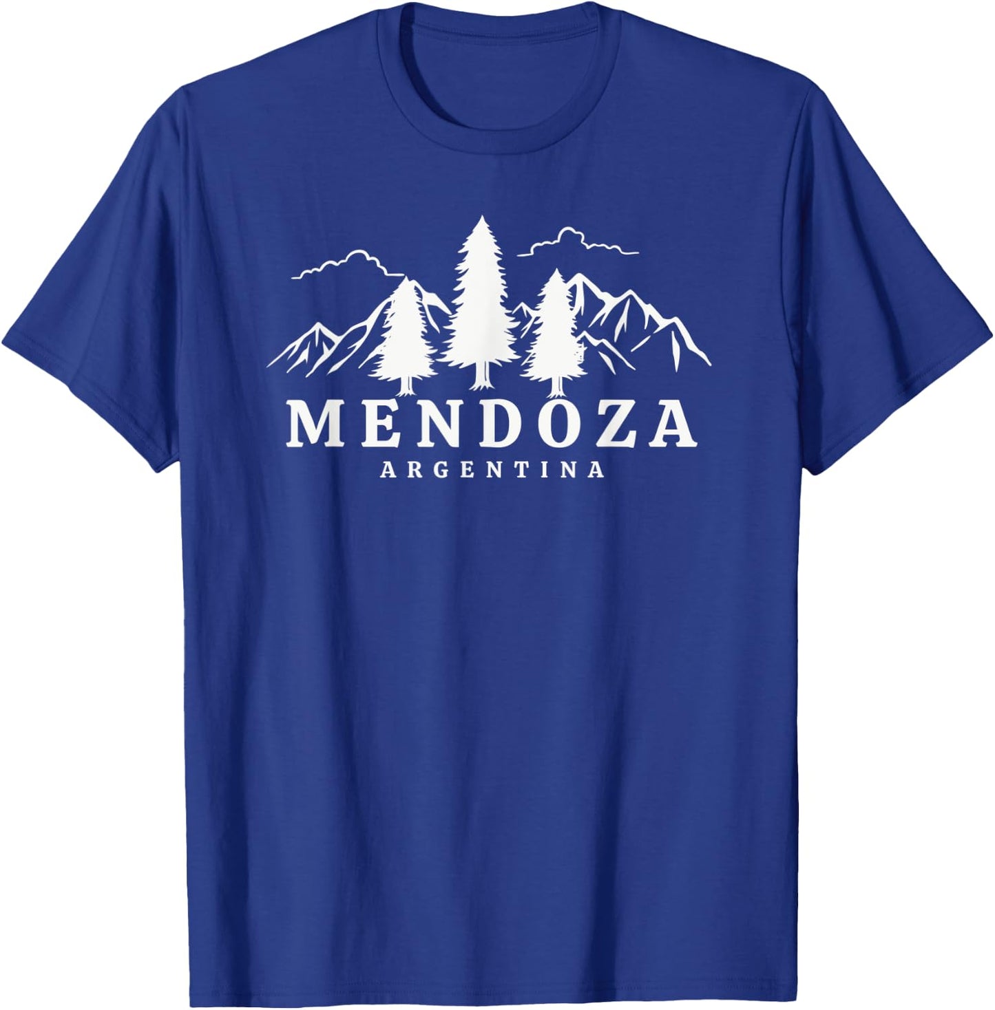 Mendoza Argentina Mountains T-Shirt - T-Shirt | Royal