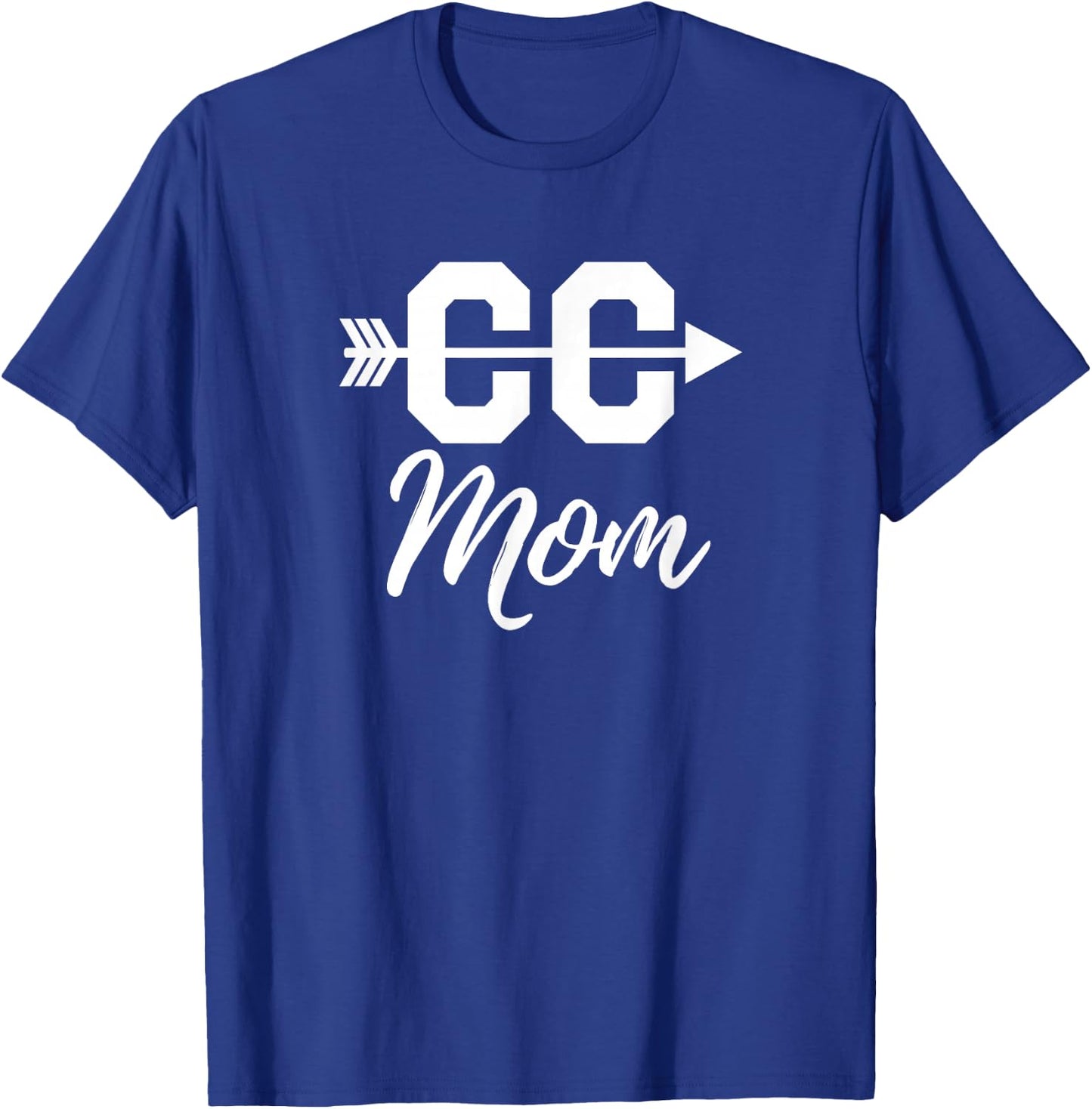 Cross Country Mom - XC Logo Running Fan T-Shirt - T-Shirt | Royal