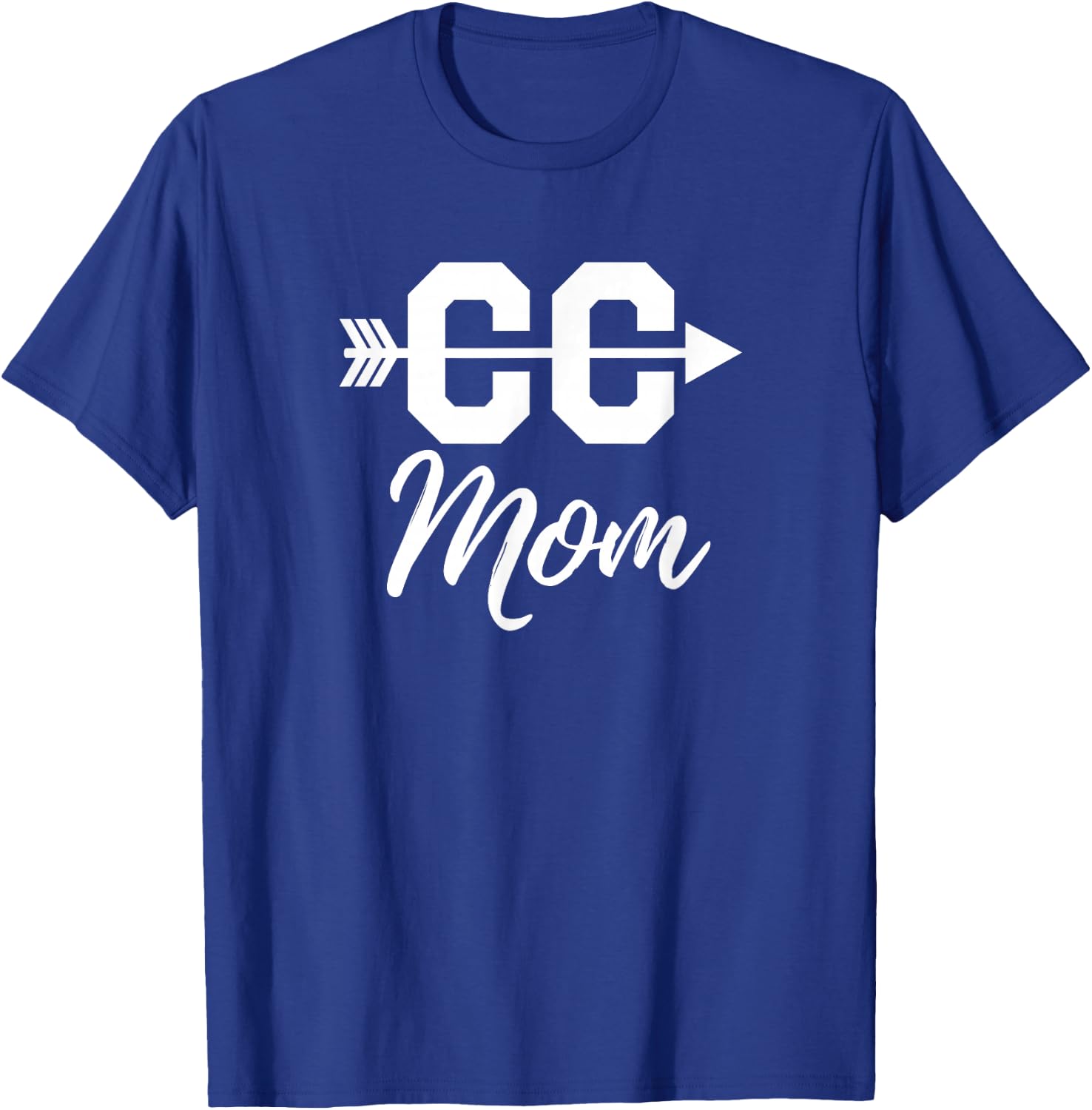 Cross Country Mom - XC Logo Running Fan T-Shirt - T-Shirt | Royal