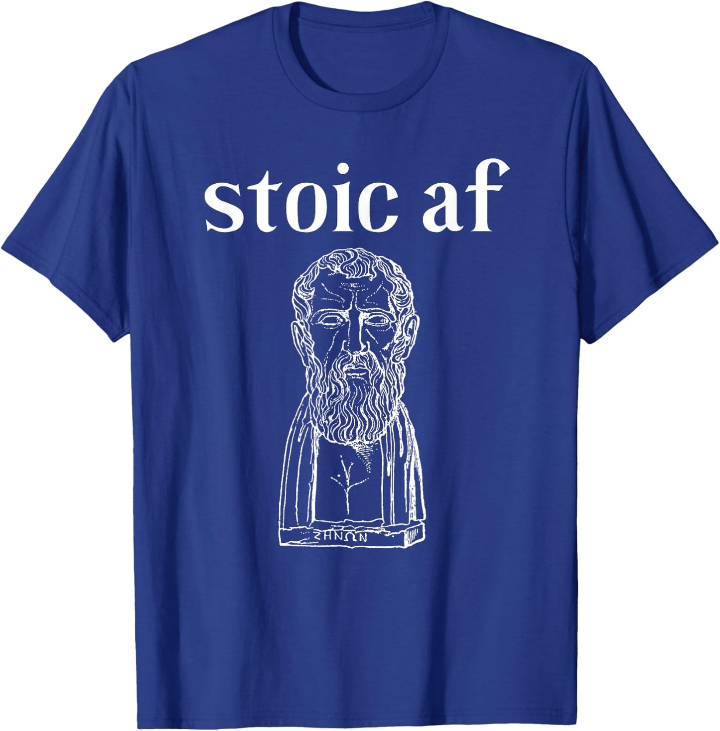 Cicero stoic af Roman Stoicism Gift, Ancient Philosophy Joke T-Shirt - T-Shirt | Royal