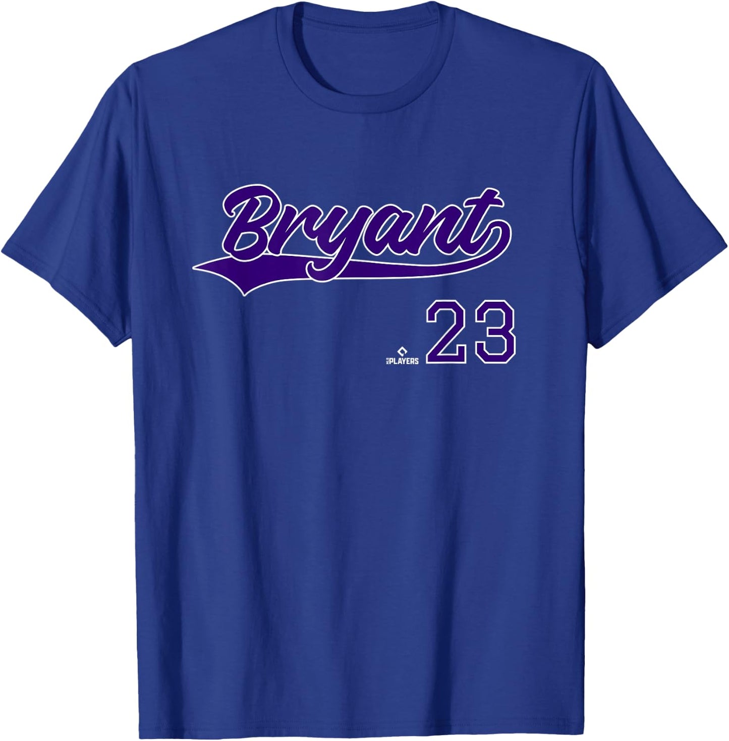 Vintage Gameday Kris Bryant Colorado MLBPA T-Shirt - T-Shirt | Royal
