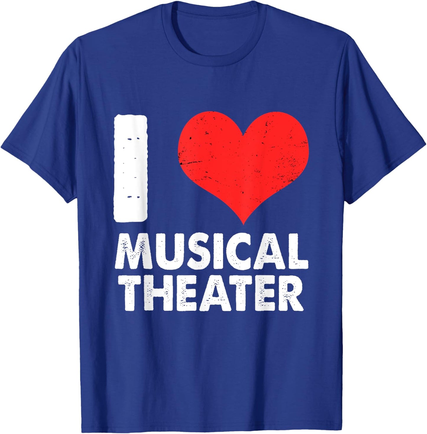I Heart Musical Theatre Broadway Drama Musical Theater T-Shirt - T-Shirt | Royal