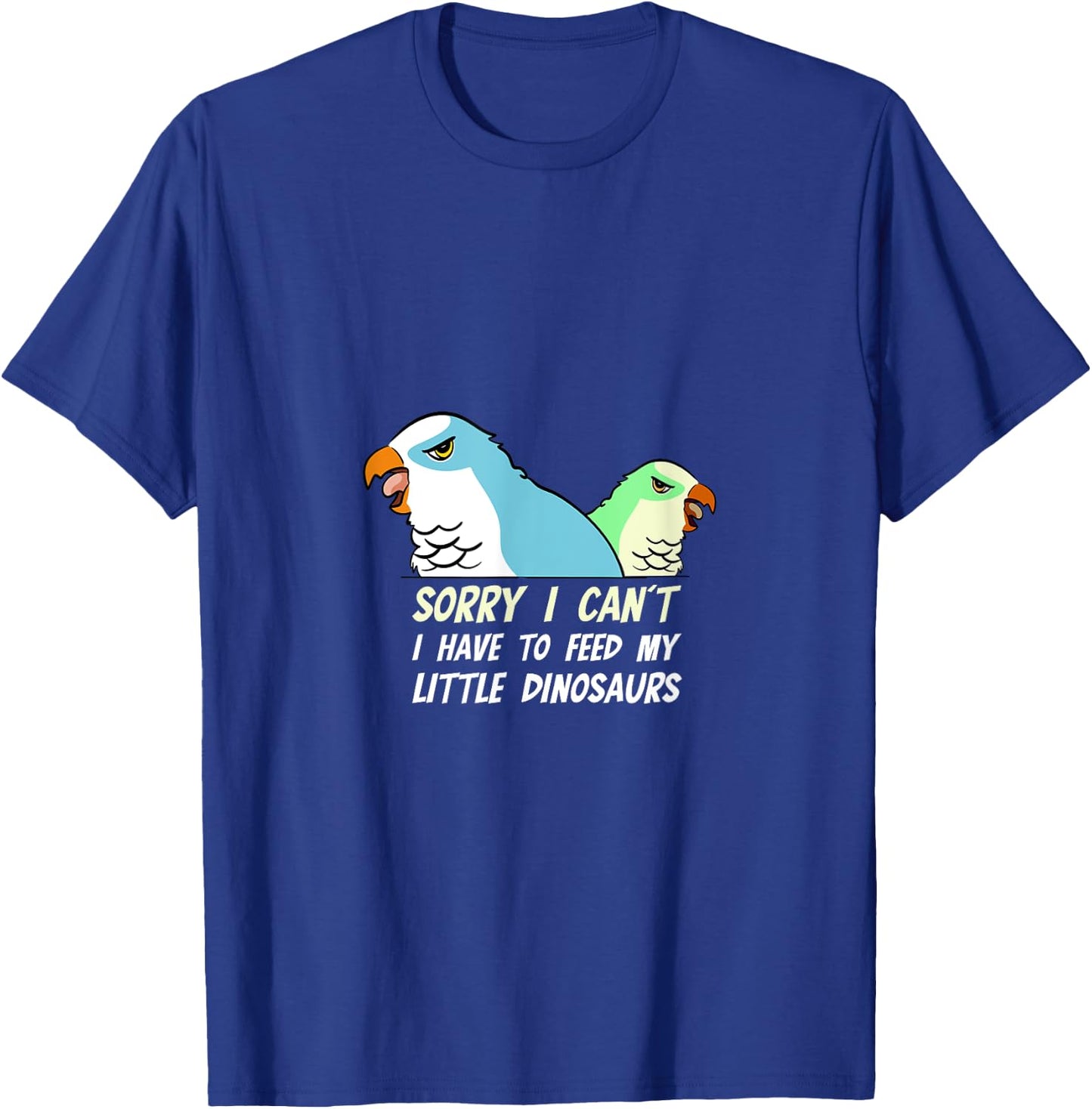 Quaker Parrot Monk Parakeet T-Shirt - T-Shirt | Royal
