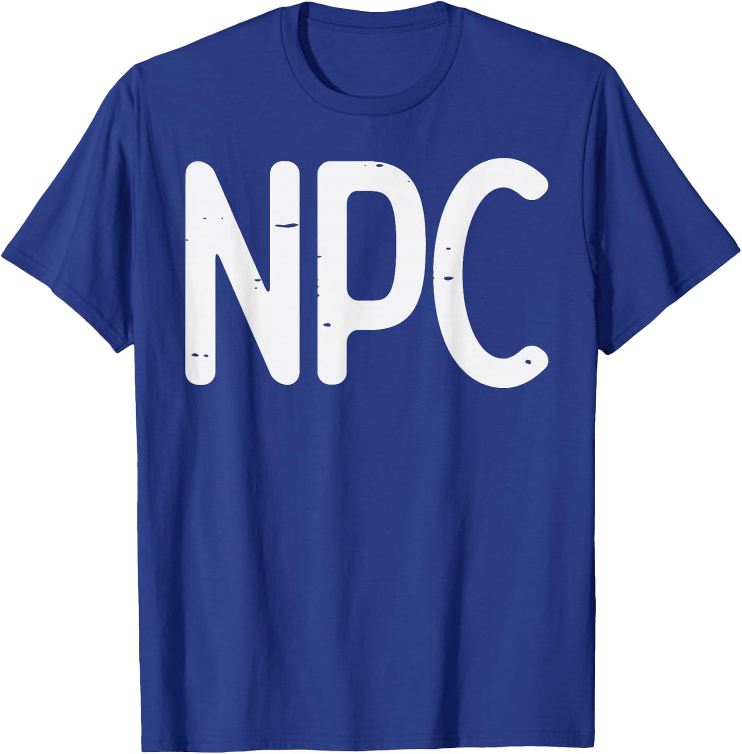 RPG Gamer NPC Funny Non Player Character Men Boys T-Shirt - T-Shirt | Royal