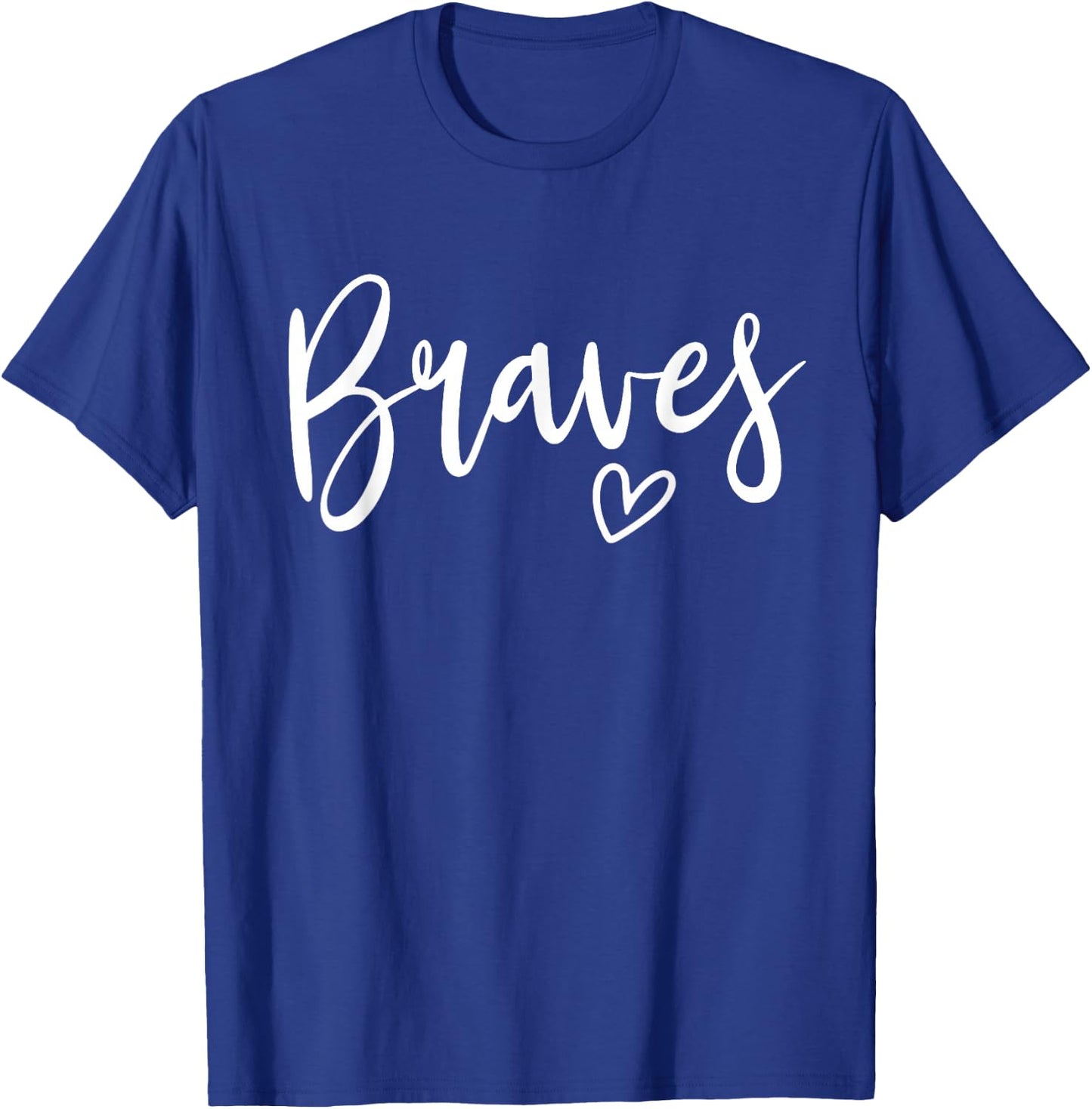 Braves High School Braves Sports Team Women's Braves T-Shirt - T-Shirt | Royal