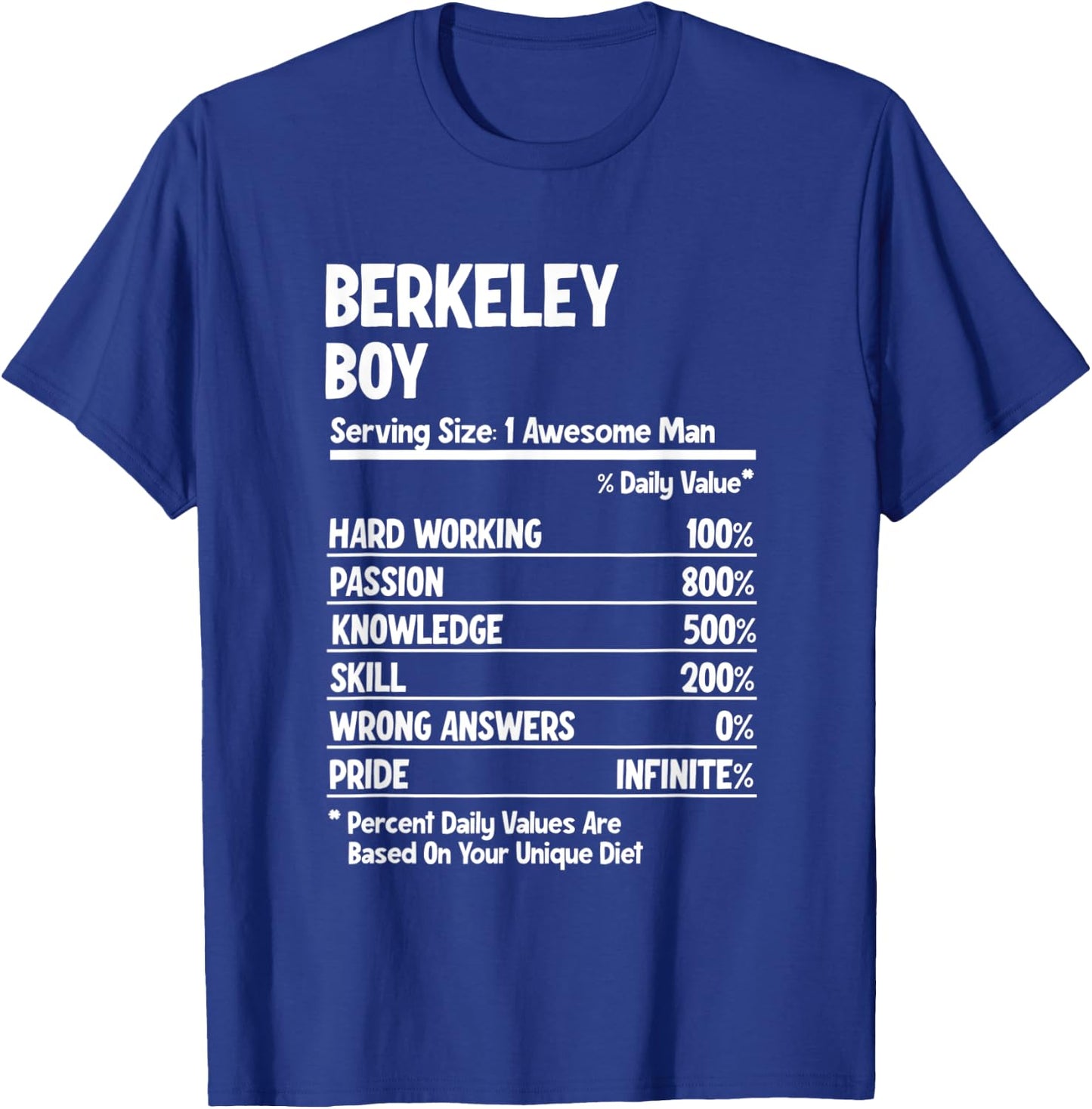 Boy from Berkeley T-Shirt - T-Shirt | Royal
