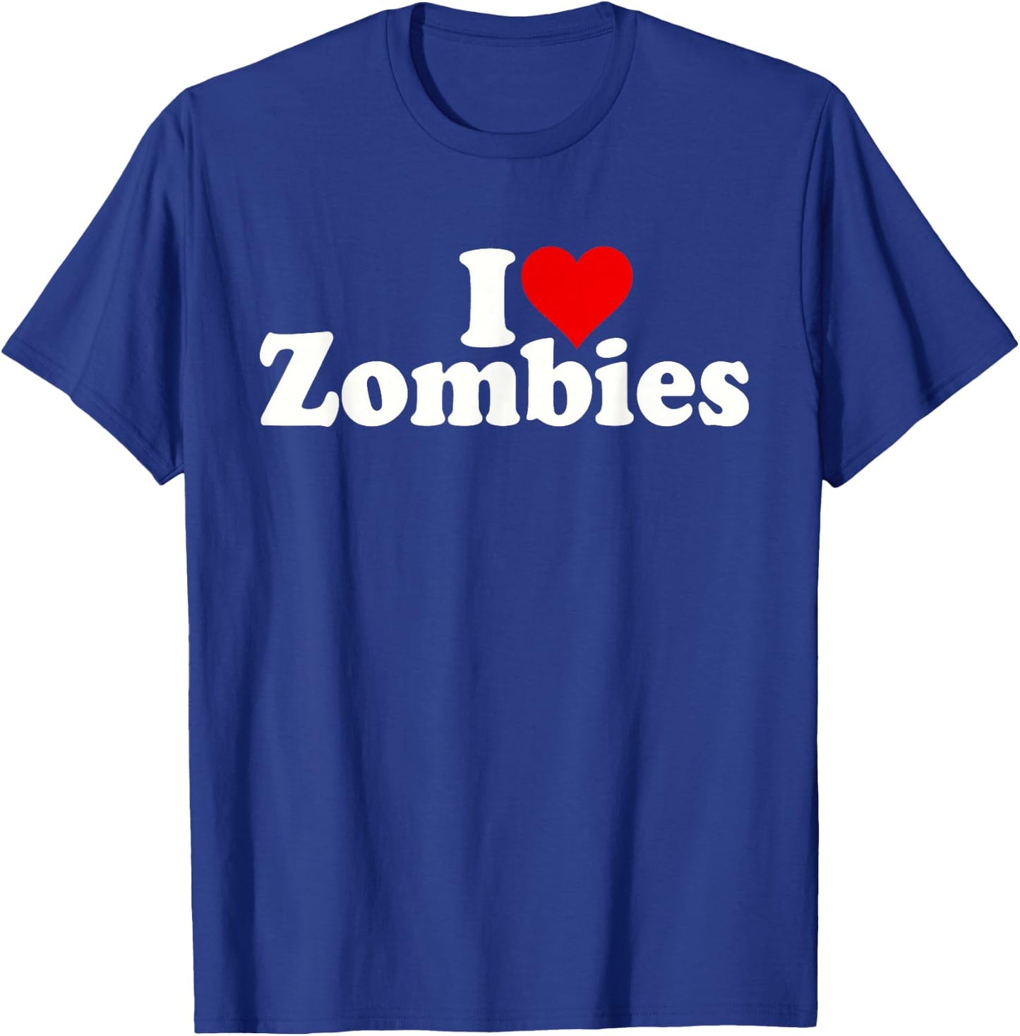 I Love Heart Zombies T-Shirt - T-Shirt | Royal