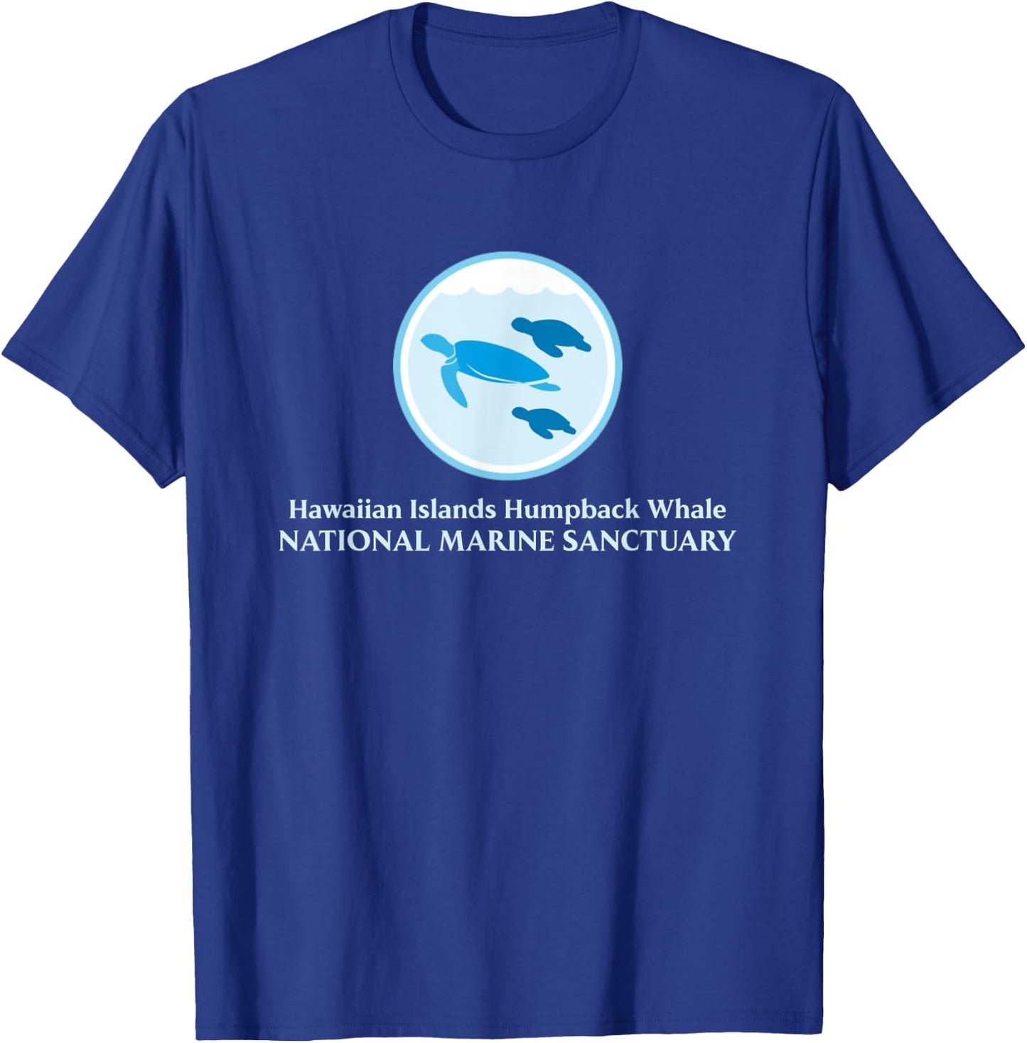 Hawaiian Islands Humpback Whale National Marine Sanctuary T-Shirt - T-Shirt | Royal