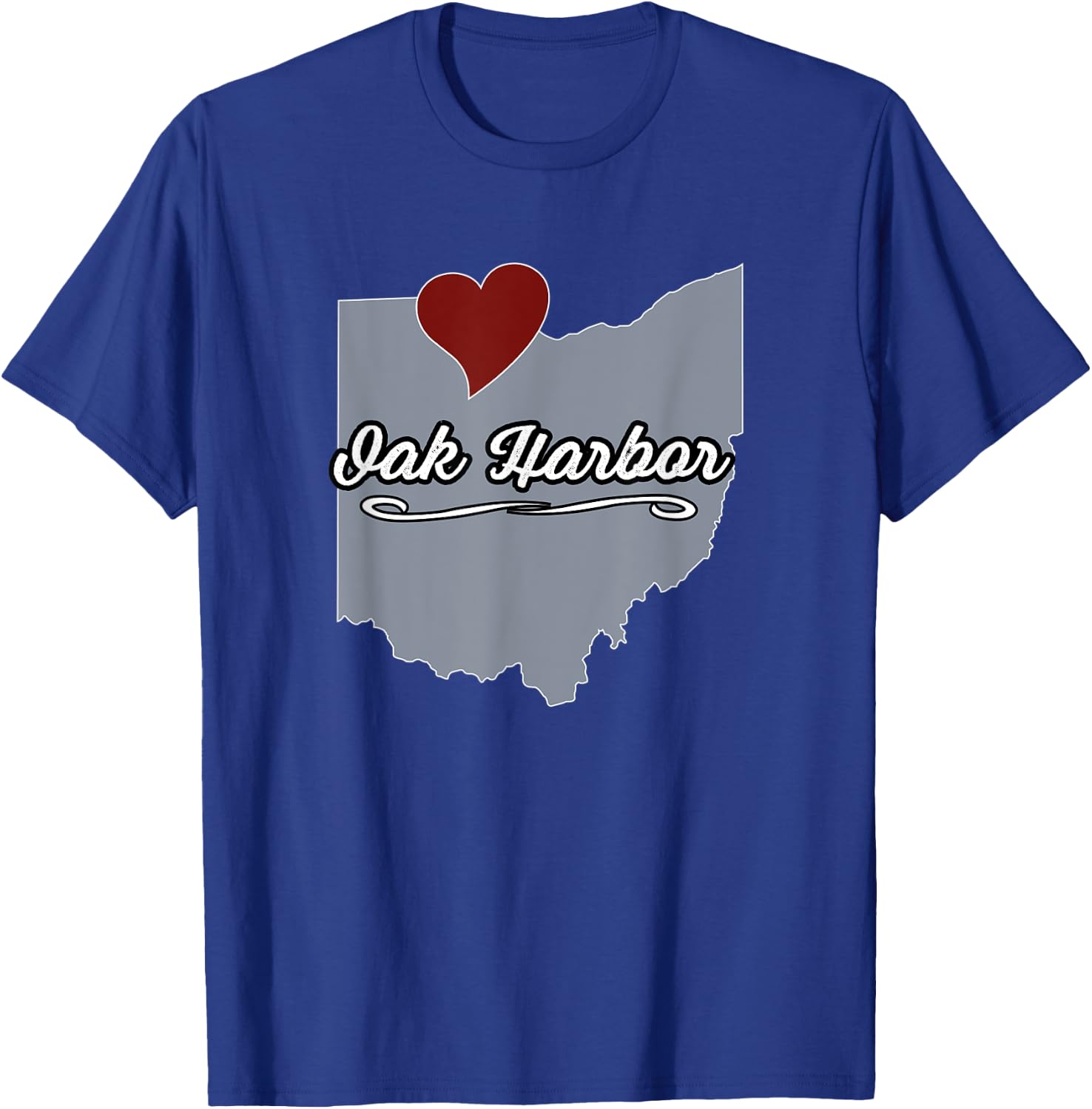 Oak Harbor - Ohio | OH City State USA - Cute Souvenir T-Shirt - T-Shirt | Royal