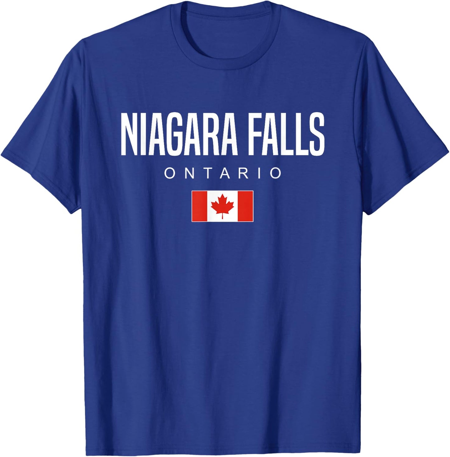 Niagara Falls Ontario Canada T-Shirt - T-Shirt | Royal