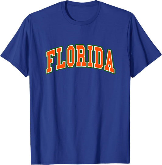 Florida - Throwback Design - Classic T-Shirt - T-Shirt | Royal